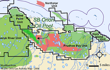 Orion Oil Pool Map