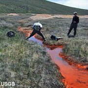 acid mine drainage