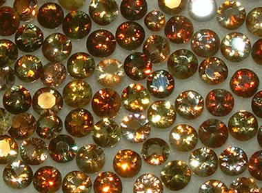 faceted andalusite