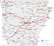 Arkansas cities map