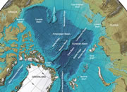 Arctic Ocean Seafloor Map