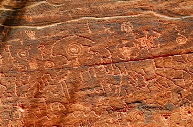 Montezuma Castle petroglyphs