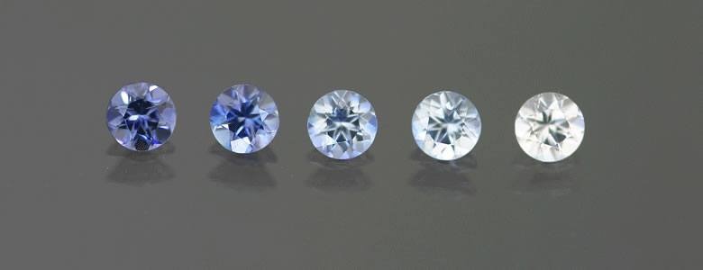 faceted benitoite