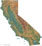 California physical map