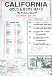 California Gold and Gems Maps Southern Edition