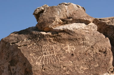 Native American petroglyphs