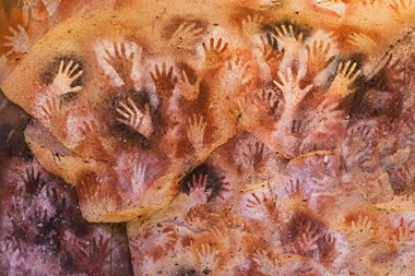 Pictographs at Cueva de las Manos