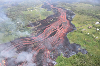 Channelized Lava Flow
