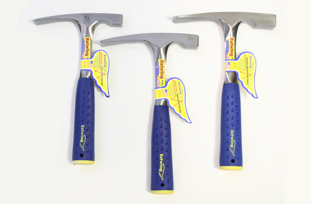 chisel-tip rock hammers