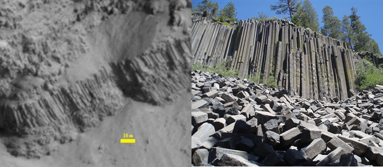 Columnar basalt