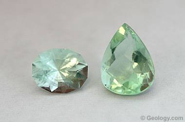Fluorite gemstone