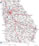 Georgia cities map