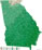 Georgia elevation map