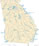 Georgia rivers map