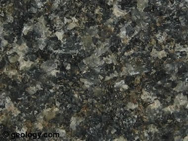 Magnified gabbro