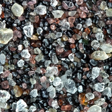garnet and magnetite sand