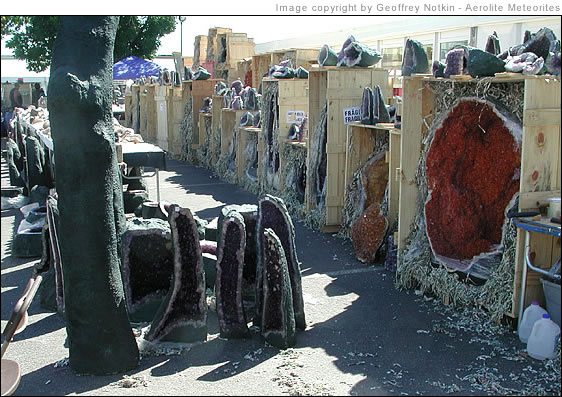 giant geode display