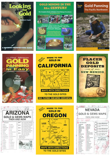 Gold maps and books