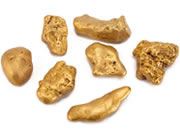 gold nuggets