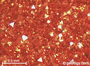copper crystals in goldstone