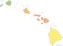 Hawaii county map