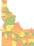 Idaho county map