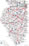 Illinois cities map