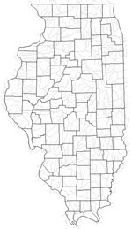 Illinois drought map