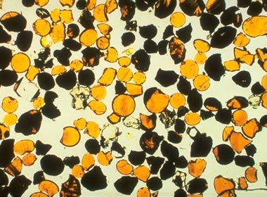 ilmenite sand from the moon