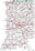 Indiana cities map