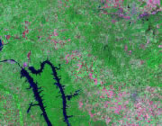 Kentucky Satellite Image