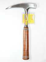 Leather grip Estwing pick hammer