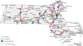 Massachusetts cities map