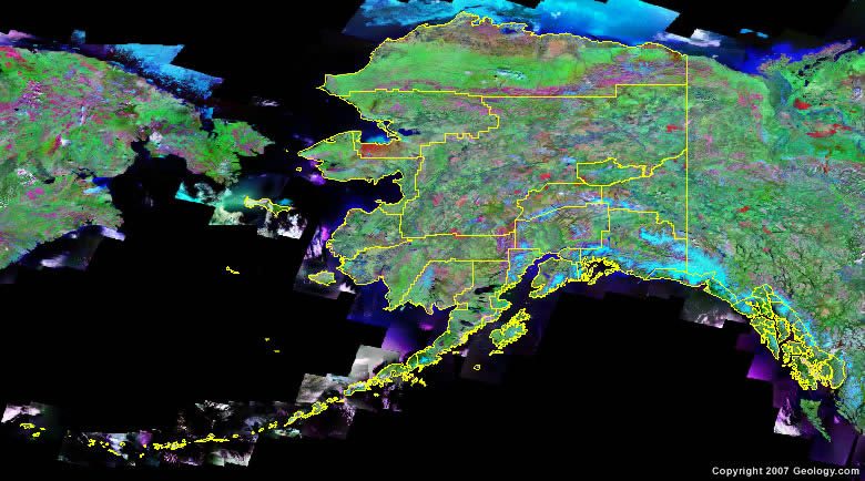 Alaska Borough Map