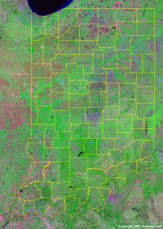 Indiana County Map