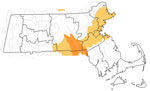 Massachusetts drought map