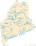 Maine rivers map