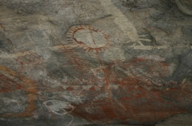 Pictographs in Mexico