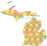 Michigan county map