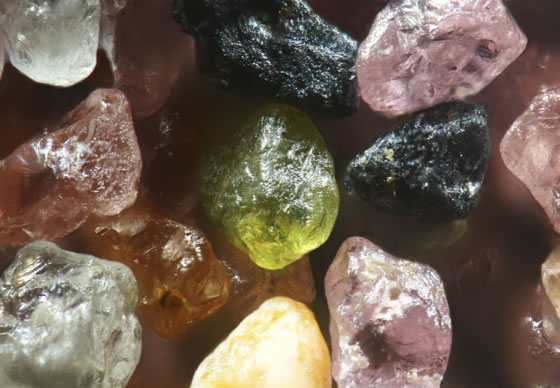 mineral sand