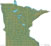Minnesota physical map