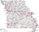 Missouri cities map