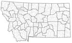Montana drought map
