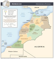Morocco Region Map