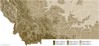 Montana elevation map