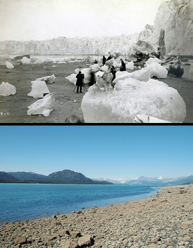 Muir Glacier retreat