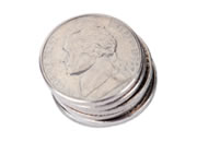 Nickel coins