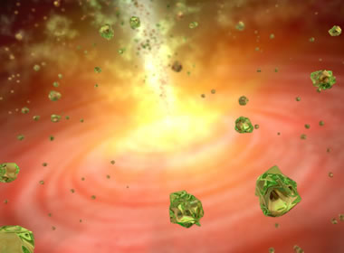 Olivine rain