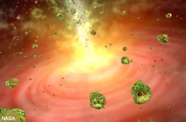 Olivine rain