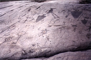 Ontario petroglyphs